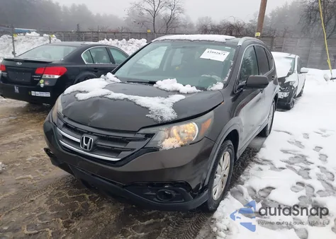 2014 Honda Cr-V Ex-L z USA, uszkodzony, nr VIN 5J6RM4H79EL017206